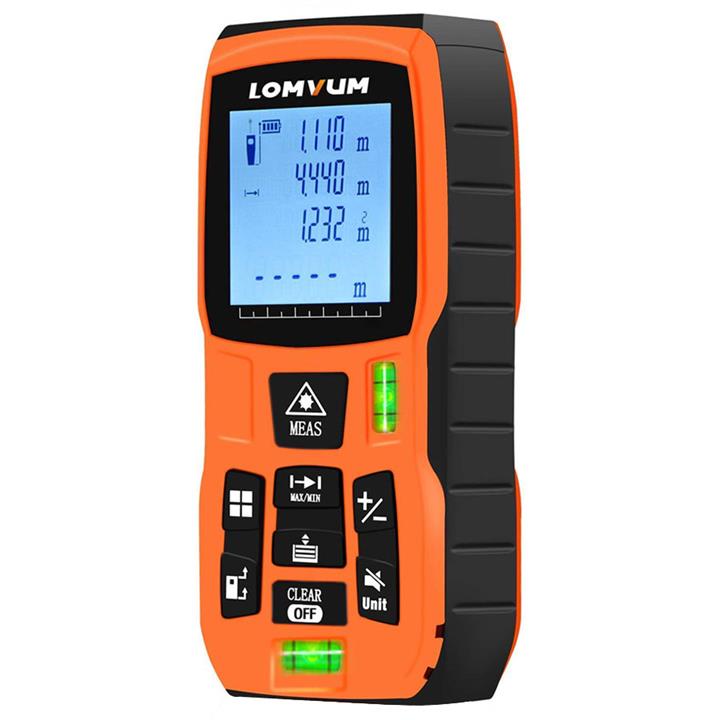 متر لیزری لامویوم مدل LVB-120 Lomvum LVB-120 Laser Distance Meter